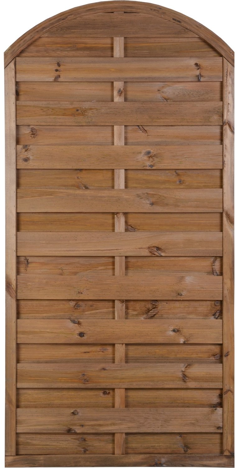 Vidaxl OBI pełny BJORK R34 łuk 90x180 /160 brąz