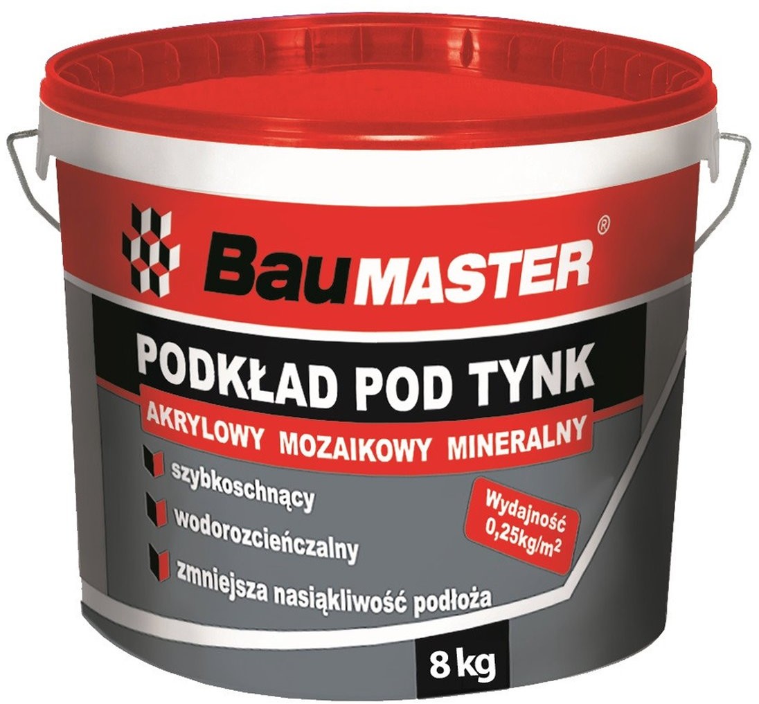 Baumaster Baumaster Grunt pod tynk kolorowy 8 kg