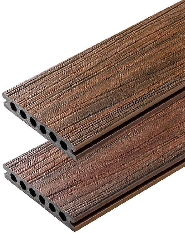 Ecotravers Deska Tarasowa Kompozytowa Premium Teak / Redwood 2,8m