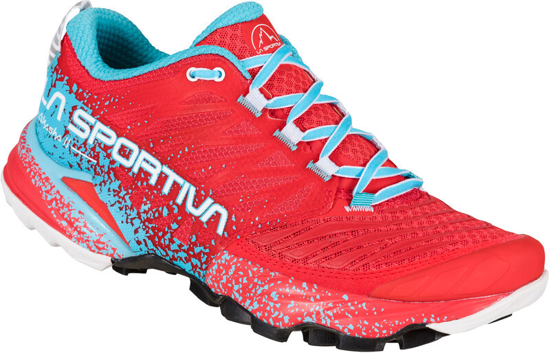 La Sportiva Akasha II Running Shoes Women, czerwony/niebieski EU 37 2022 Buty trailowe 56B402602-37