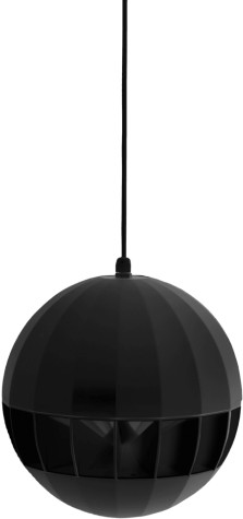 Audac PVS ASP20/B Spherical hanging sound projector Black version 70/100V ASP20/B