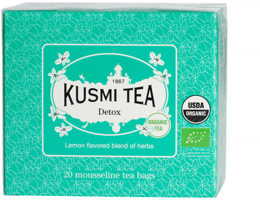 Kusmi Tea Detox Bio Herbata w saszetkach 20 sztuk DETO20SBIO