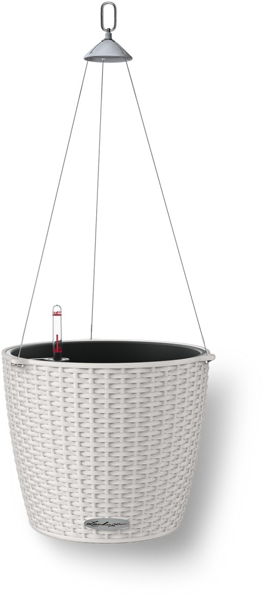 Lechuza Doniczka NIDO Cottage jasny szary