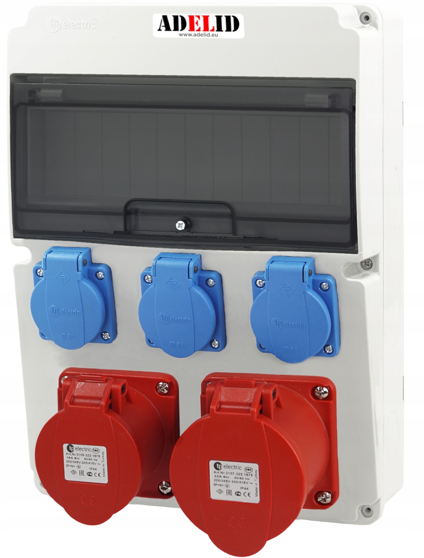 Rozdzielnica Rozdzielnia Budowlana 32A 16A 5P 230V