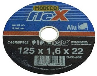 Modeco Tarcza tnąca do aluminium o średnicy 125 mm marki MN-68-932 4852