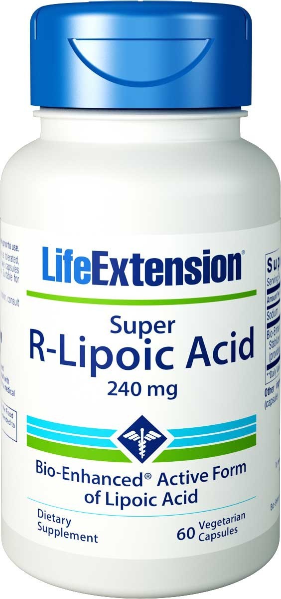 Life Extension Super Kwas R - Liponowy, 60 kaps.