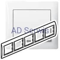 Legrand Ramka 5 krotna biała SISTENA 22964834
