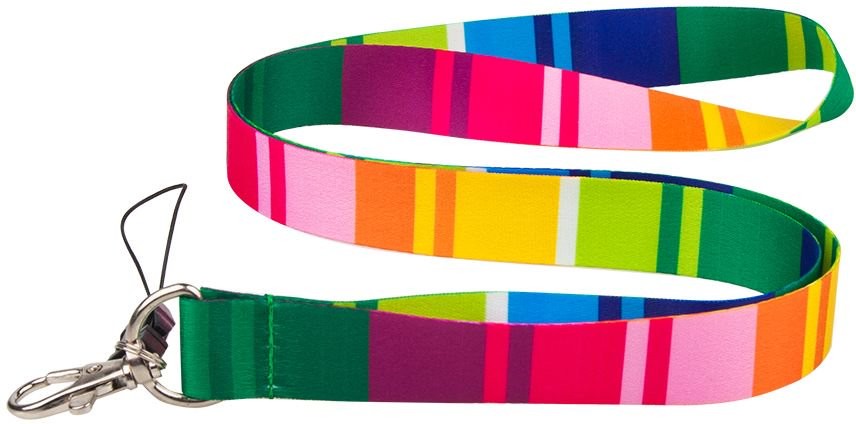 Folkstar Gadżet Folkstar Smycz do kluczy pasiak łowicki 2 cm 265143