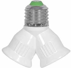 Nowodvorski Przejściówka Duplex 9341 E27 biała