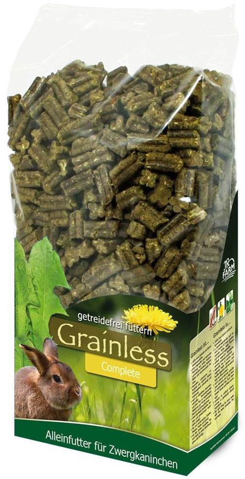 JR Farm Grainless Complete dla królików miniaturek - 1,35 kg