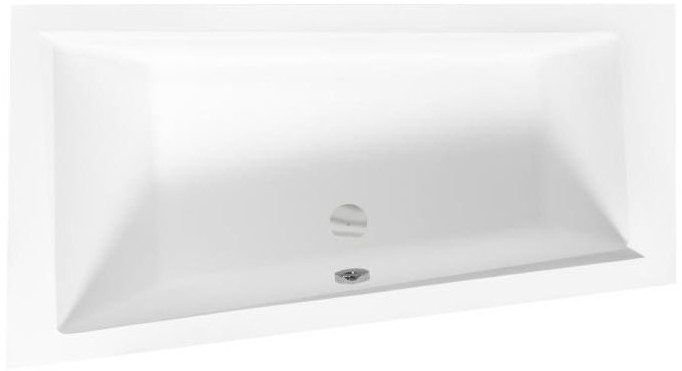 Besco 160x90 Intima Slim Lewa + Syfon #WAI-160-SLI