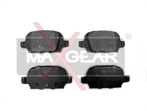 MaxGear Klocki hamulcowe - komplet 19-0451