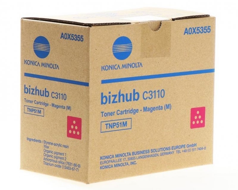 Konica Minolta Toner TNP-51M 3110 Magenta 5K