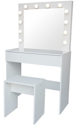 Toaletka z lustrem Kamila, 140 x 40 x 80 cm
