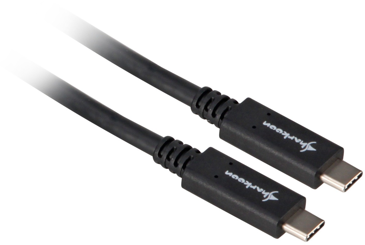 Sharkoon USB 3.1 Cable C-C black 0.5m