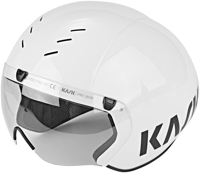 Modi Bambino Pro rowerowy dodatkowo wizjer, white M 55-58cm 2020 Kaski triathlonowe