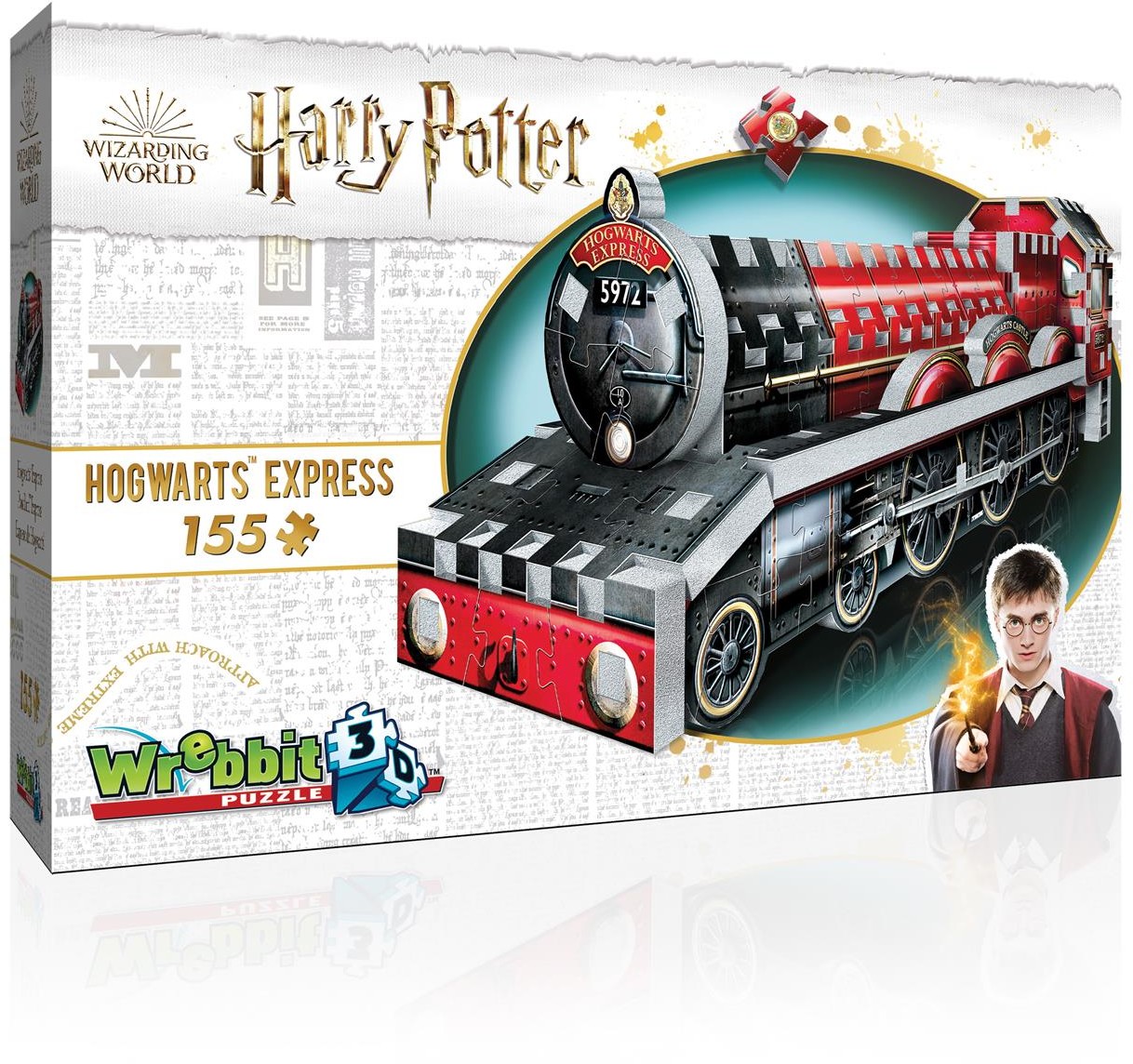 Tactic Games Puzzle 3D 155 Harry Potter Wrebbit Hogw Express Mini -