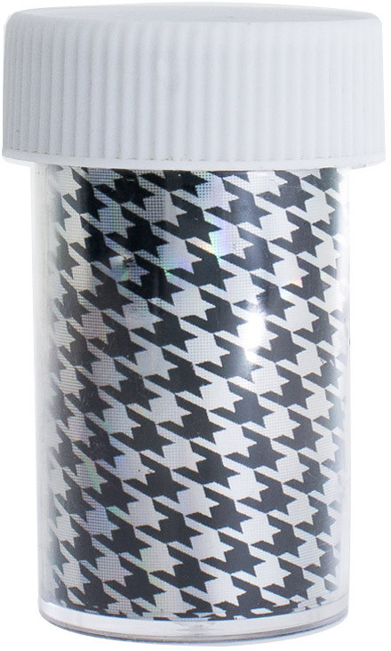 No name FOLIA TRANSFEROWA - pepitka holo 8-22 do paznokci 5906511588769