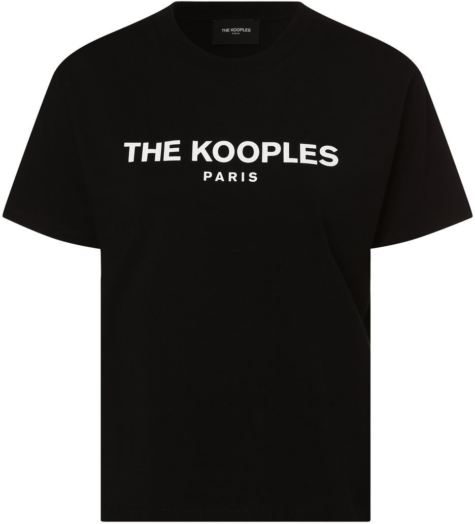 The Kooples The Kooples - T-shirt damski, czarny