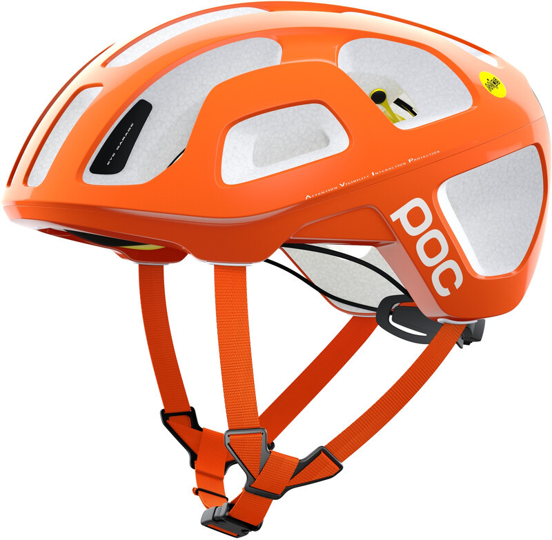 POC Octal MIPS Helmet, fluorescent orange avip S | 50-56cm 2021 Kaski miejskie i trekkingowe PC106071217SML1