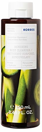 Korres Cucumber Bamboo rewitalizujący żel pod prysznic, 250 ml 21007282
