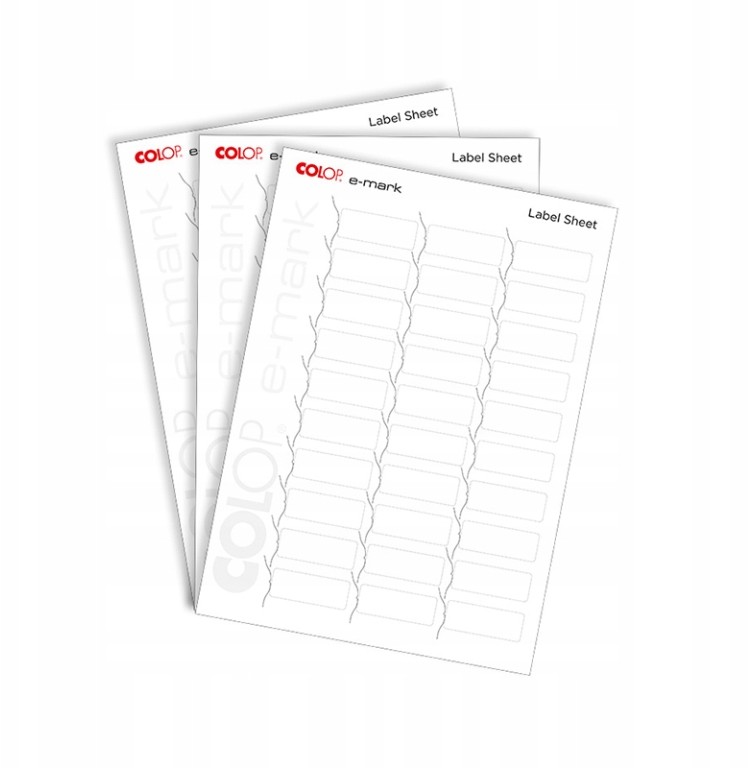 Etykiety do E-mark (10 szt)