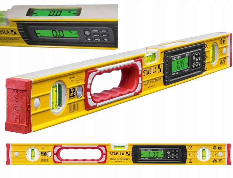 Stabila 17673 Poziomica Elektroniczna 122cm IP65