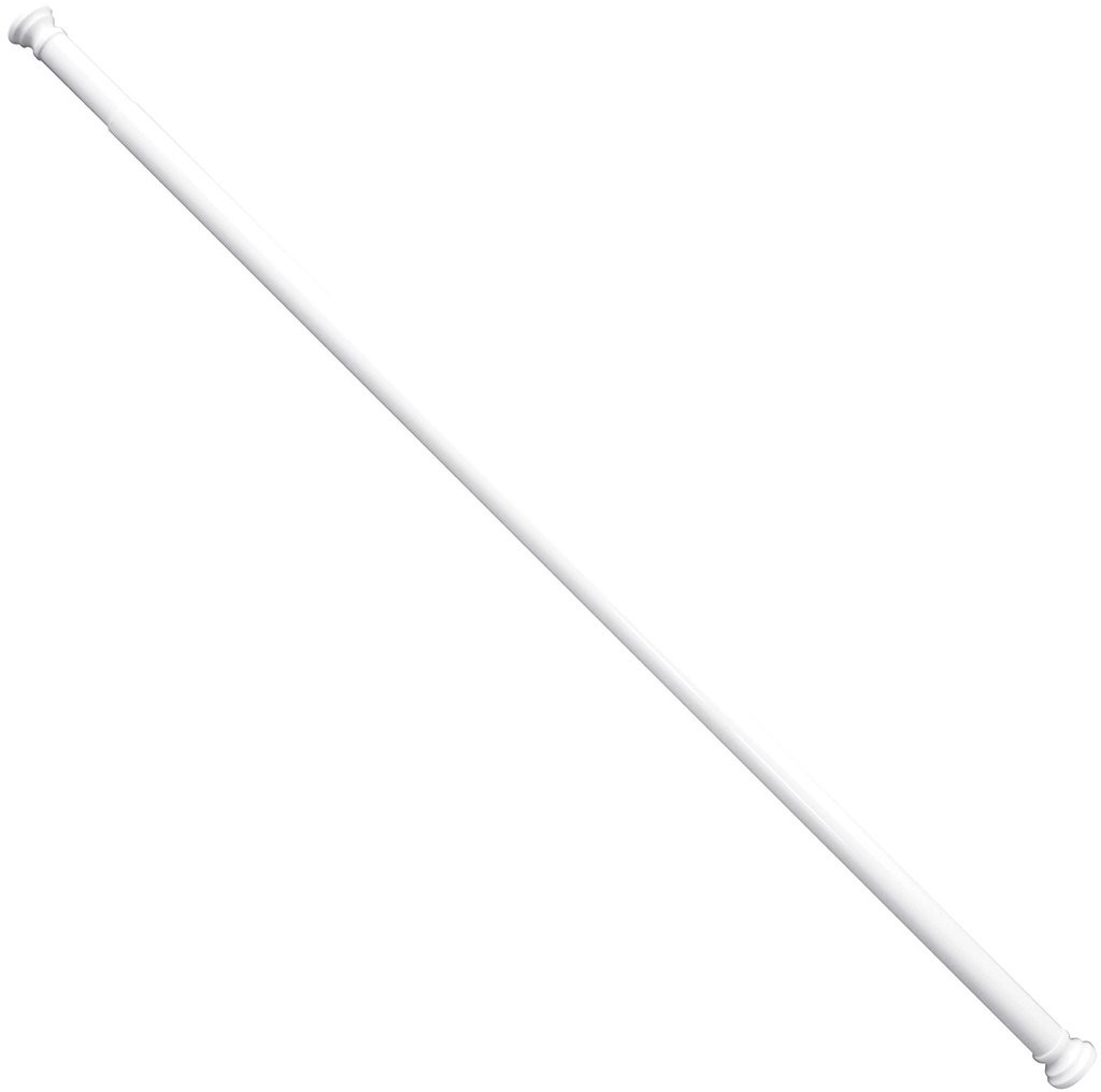 Adah Drążek prysznicowy rozprężny śr.28 mm biały 140 cm - 250 cm