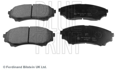 BLUE PRINT Zestaw klocków hamulcowych, hamulce tarczowe ADM54286