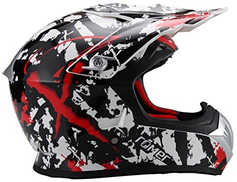 Britax Römer Römer helmets Cross Enduro kask w stylowym wzornictwo z obiektywu mX- ATV Offroad Quad 20404, xl 20405