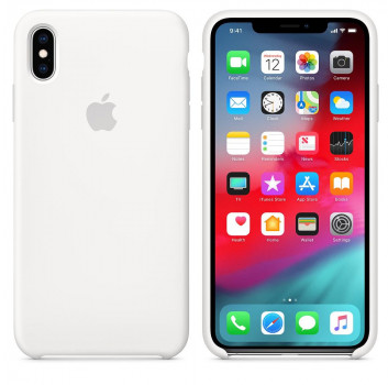 Apple iPhone XS Max Silicone Case White (MRWF2ZM/A)