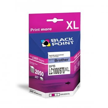 BlackPoint BPBLC1000/970XLM zamiennik Brother LC1000/970M czerwony BPBLC1000/970XLM