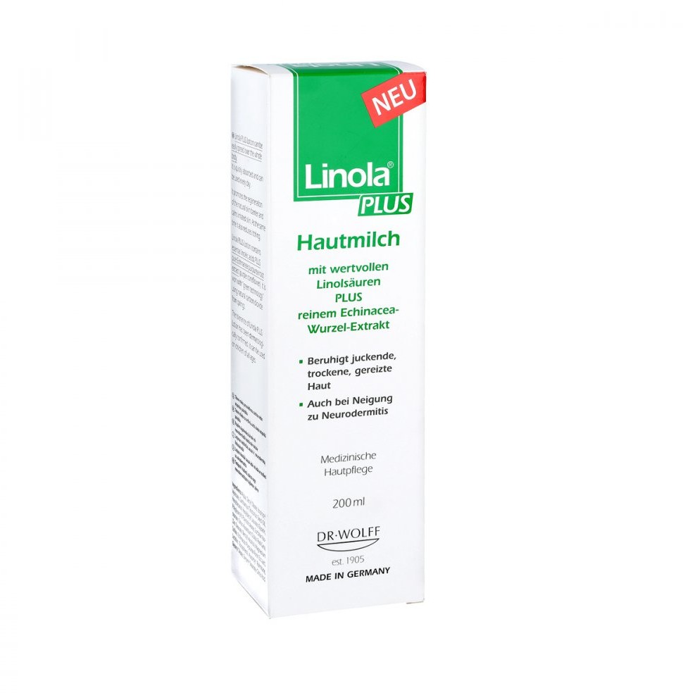 Linola Dr. August Wolff GmbH & Co.KG Plus, mleczko do skóry 200 ml