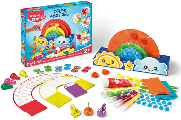 Maped Zestaw do dekorowania Tęcza 907018 Creativ 728421