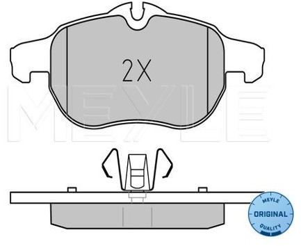 Wulf Gaertner Autoparts Zestaw klocków hamulcowych, hamulce tarczowe Wulf Gaertner Autoparts 025 234 0220