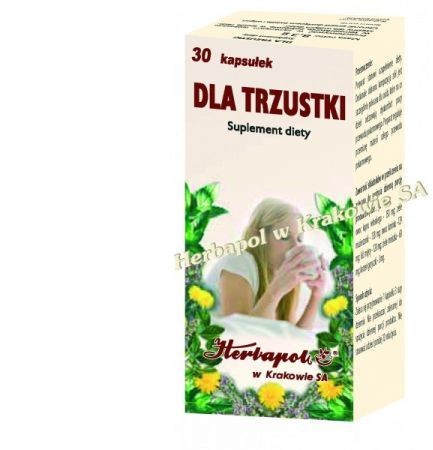 Herbapol KRAKÓW DLA TRZUSTKI 30 kapsułek, Wysyłka kurierem tylko 10,99 zł