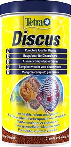 Tetra Discus (Specjalnie dostosowana do potrzeb żywieniowych okrutnych rybek główna karma w granulacie), różne rozmiary, 1 l 749399