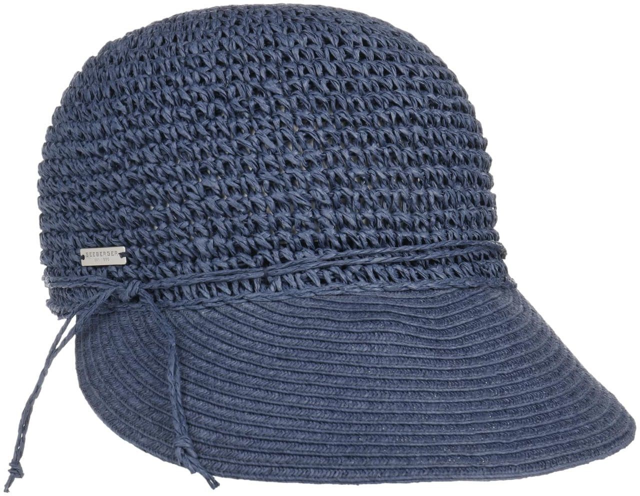 Seeberger Uni Rollable Crochet Cap by ciemnoniebieski, One Size