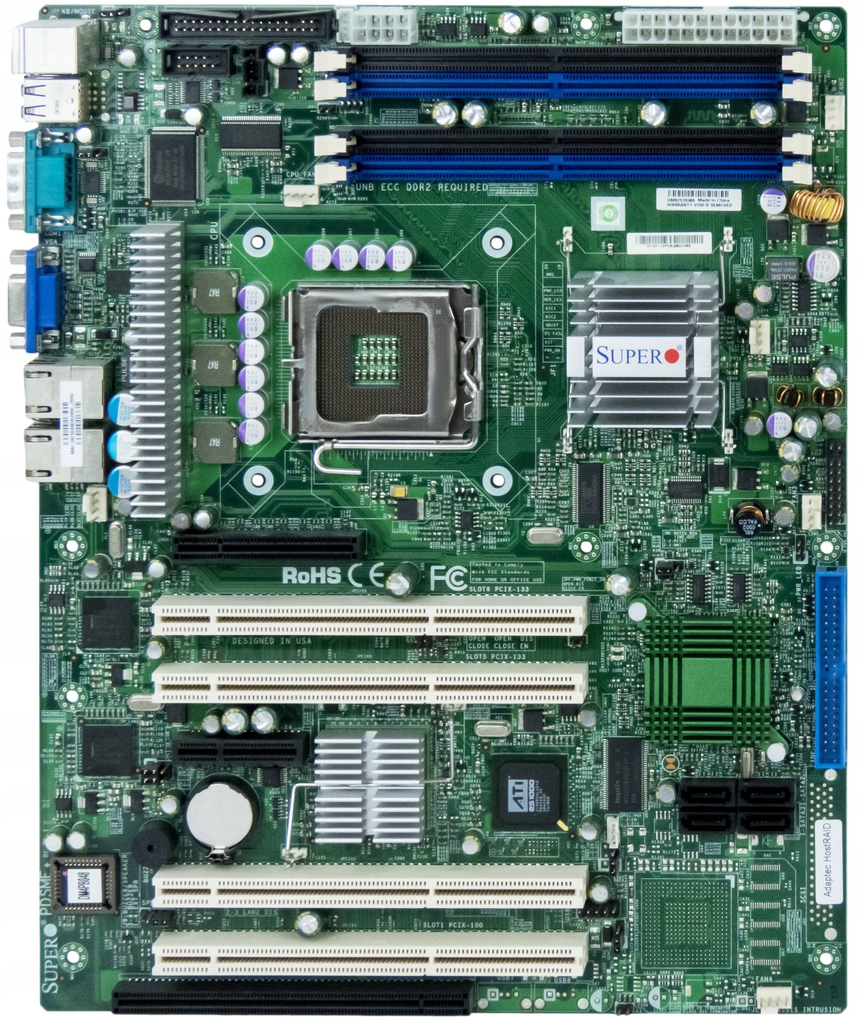 Supermicro Pdsme+ Płyta Główna s775 DDR2 PCIe