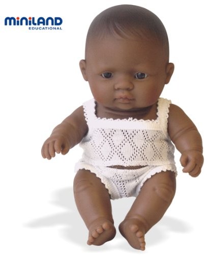 Miniland 31127  Baby (południowoamerykańskich chłopiec) 21 cm