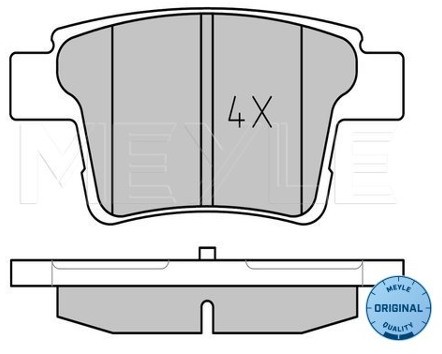 Wulf Gaertner Autoparts Zestaw klocków hamulcowych, hamulce tarczowe Wulf Gaertner Autoparts 025 242 6017