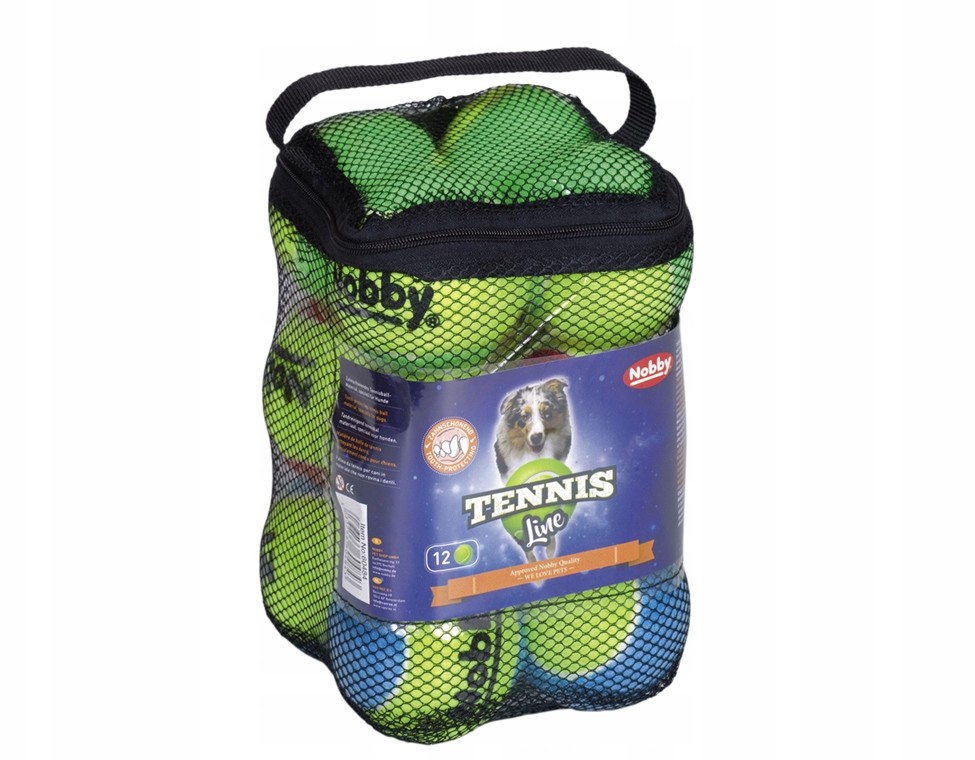Nobby Piłka tenisowa 6,5 cm 1sztuka