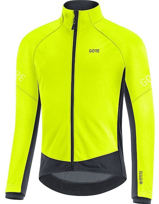 Gore WEAR C3 Tex Infinium Kurtka termiczna Mężczyźni, neon yellow/black S 2020 Kurtki softshell 100644089903