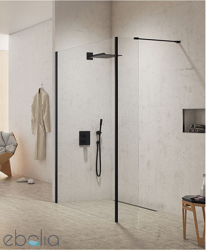 New Trendy Kabina walk-in 120x70x200 New Modus Black New Trendy (EXK-0068/EXK-0090)