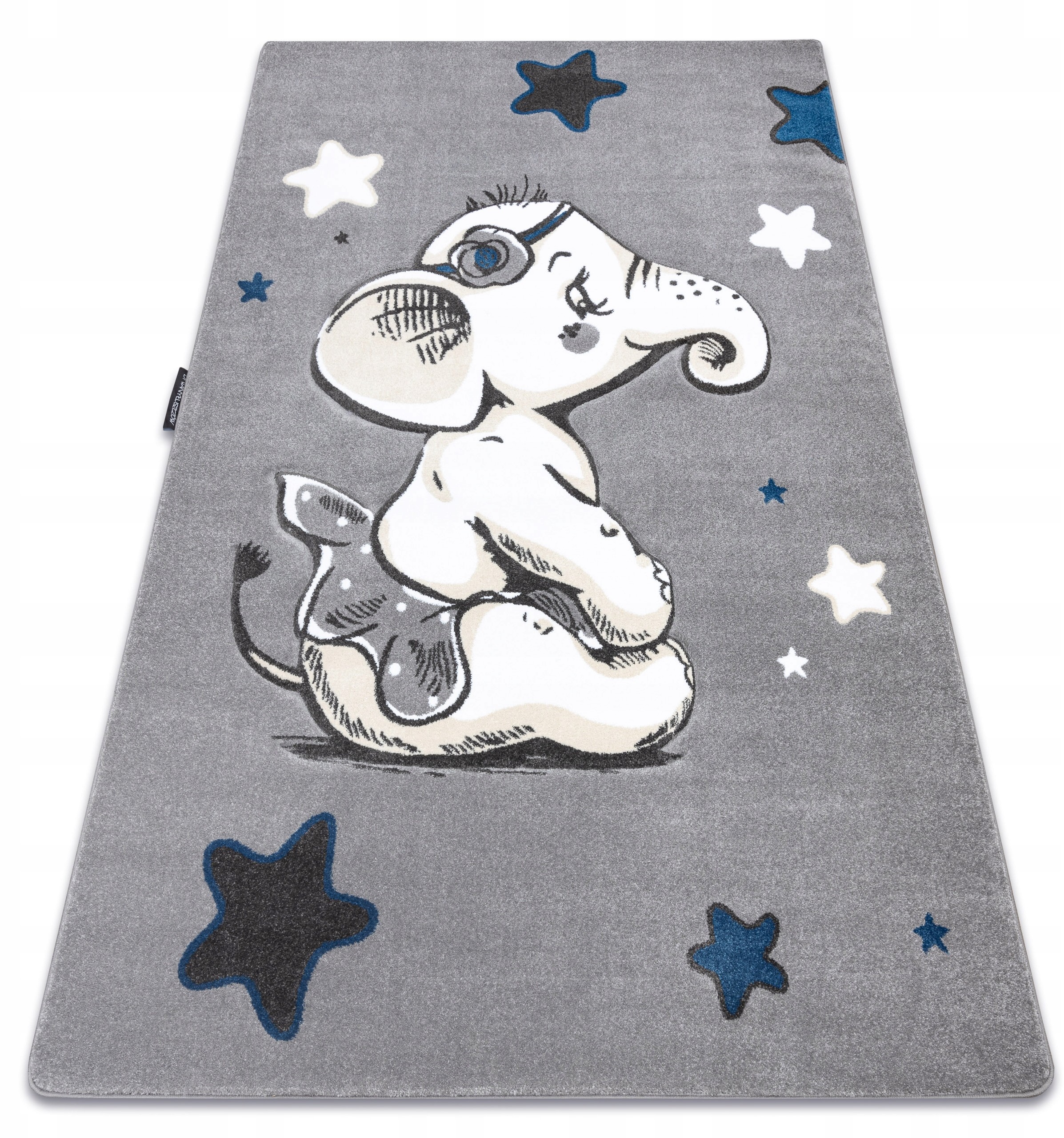 Dziecięcy Dywan Petit 160x220 Słoń szary #GR3691