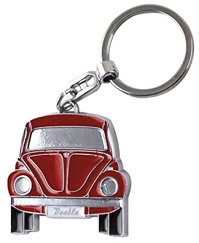 VW Collection by BRISA biedronka kółkiem na klucze, czerwony BEKH01