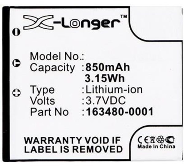 Micro Micro Battery - scanner battery - Li-Ion - 850 mAh - 3 Wh Zasilacz do komputera - 80 Plus MBXPOS-BA0116