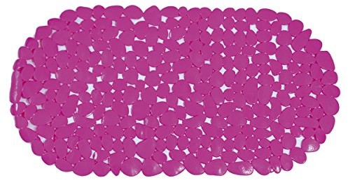 MSV 140877 Pebbles wkładka do wanny PCW fuksja 35 x 68 x 0,1 cm 1448/140877
