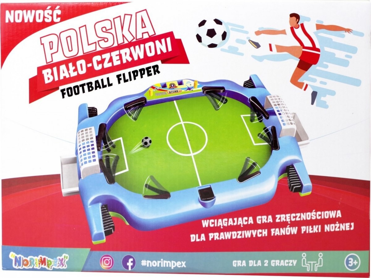 Norimpex Piłkarzyki Football Fliper Polska Gola