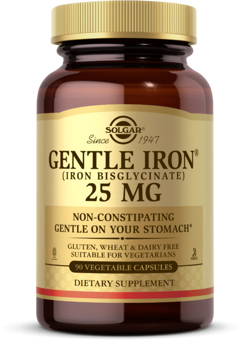 Solgar Gentle Iron 25 mg (90 kaps.)